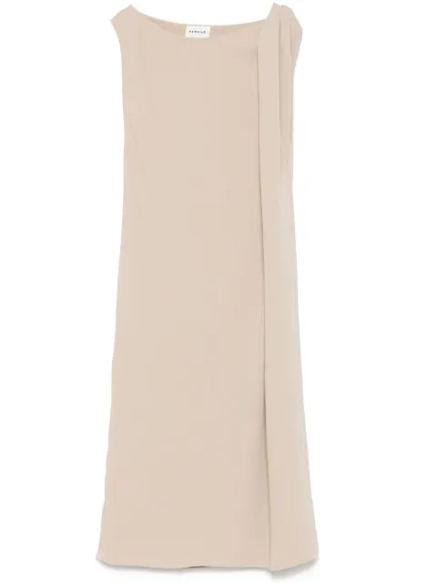 P.A.R.O.S.H. twist-detailing midi dress