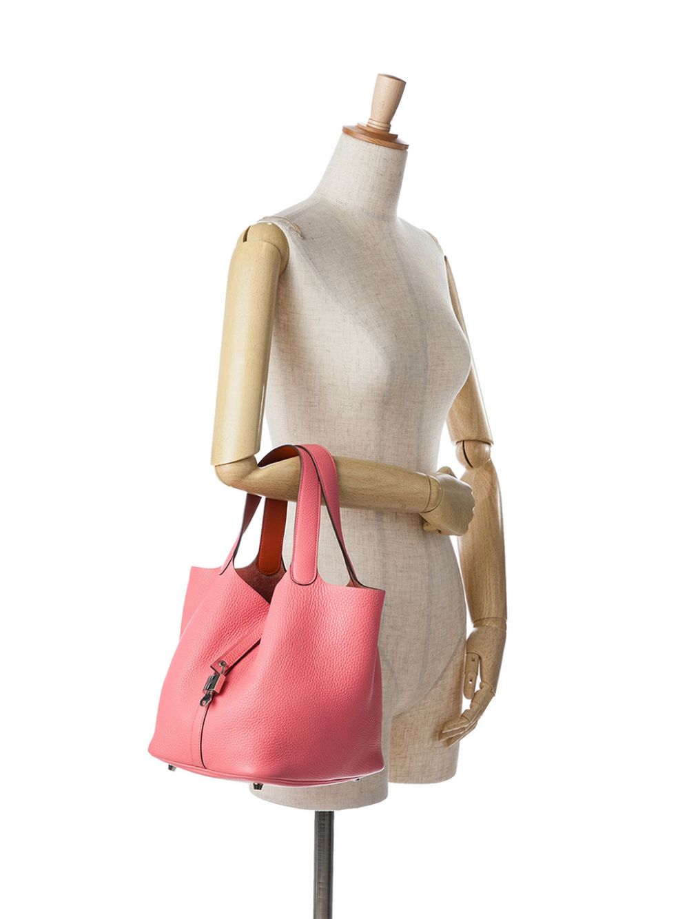 Hermès Pre-Owned 2020 Clemence Picotin Lock 22 shopper - Roze