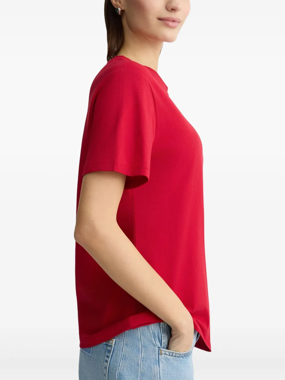 LIU JO Katoenen T-shirt Rood