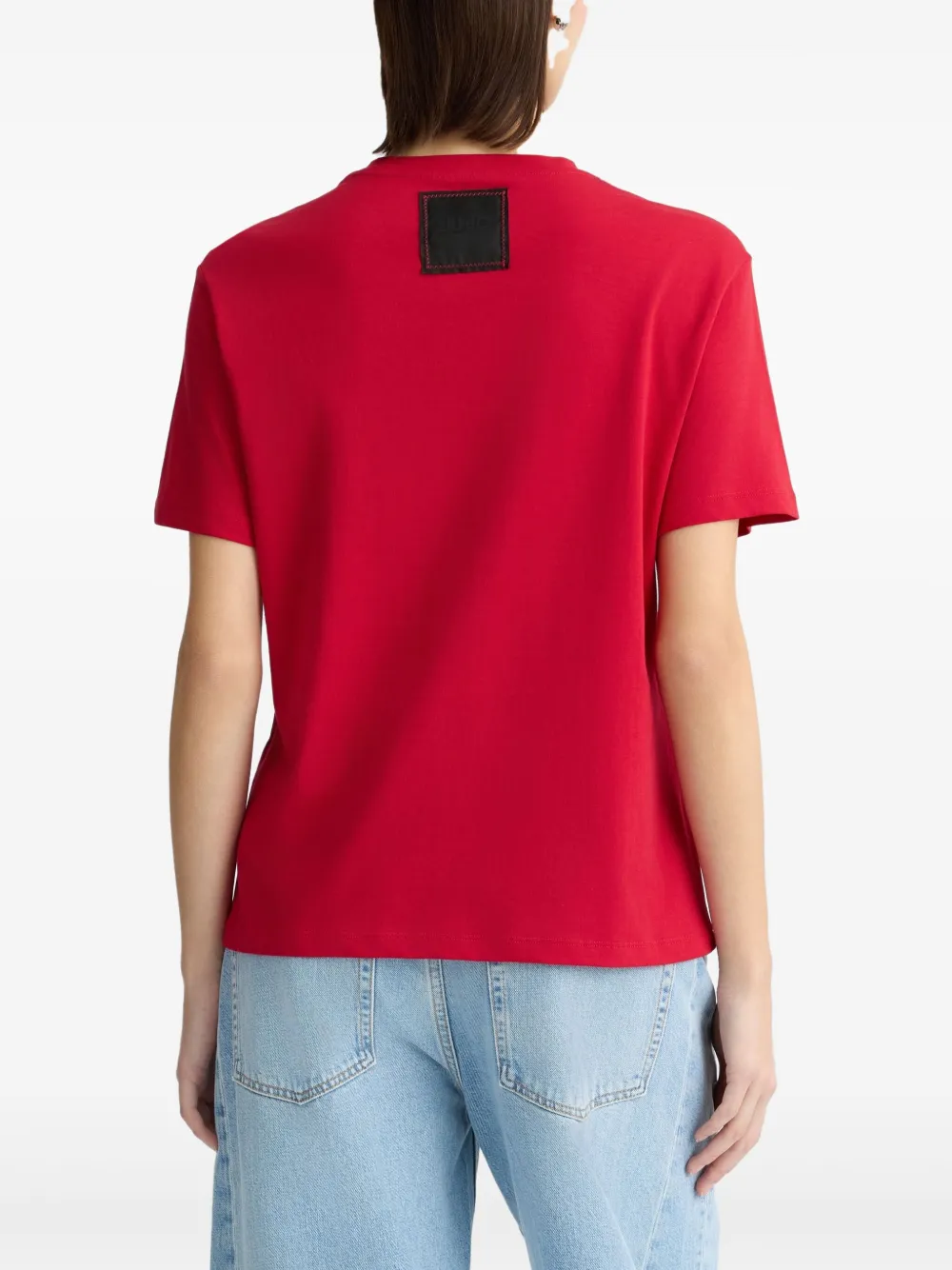 LIU JO Katoenen T-shirt Rood