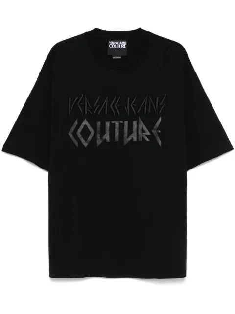 Versace Jeans Couture logo-embroidered T-shirt