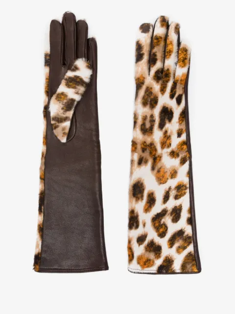 Manokhi medium-lenght gloves