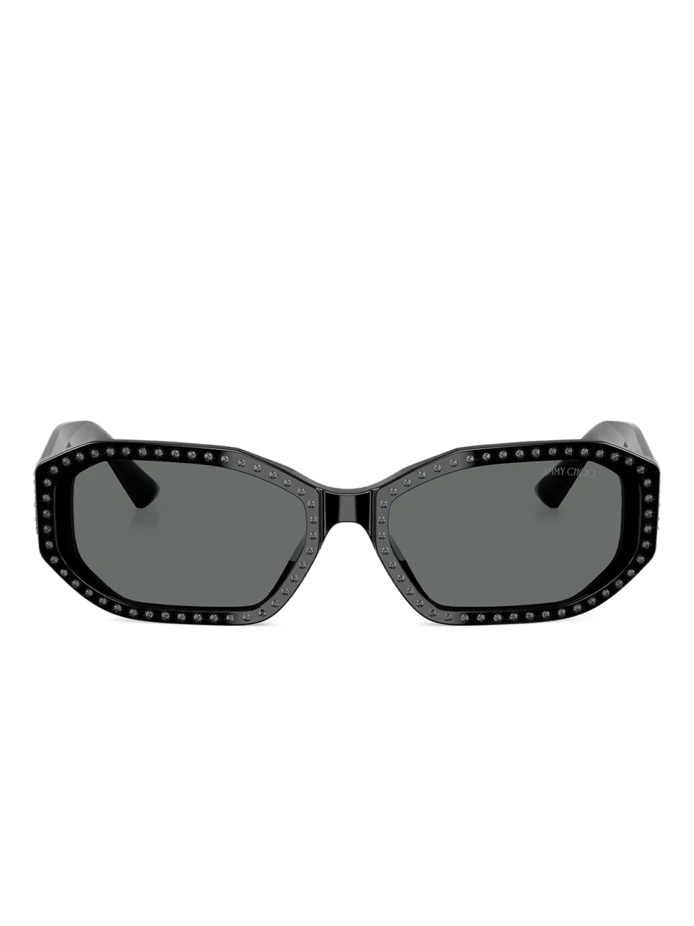 Jimmy Choo Eyewear lentes de sol con detalles geométricos | negro | Image 1