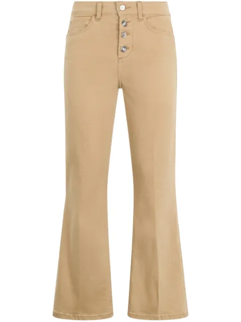LIU JO high-rise bootcut trousers