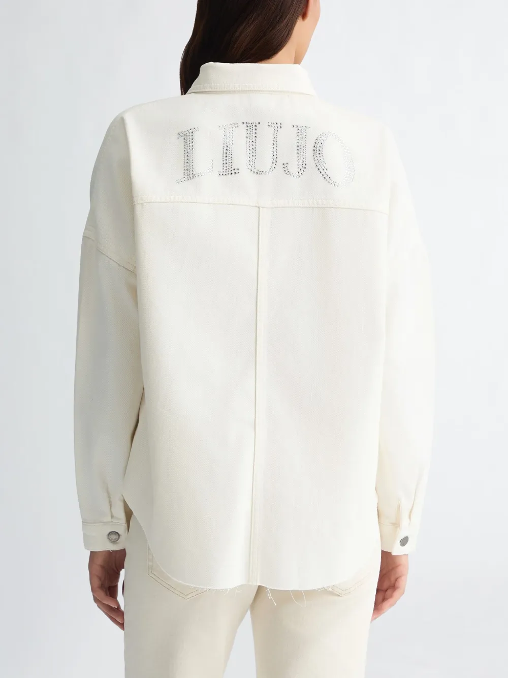 LIU JO Denim jack Beige