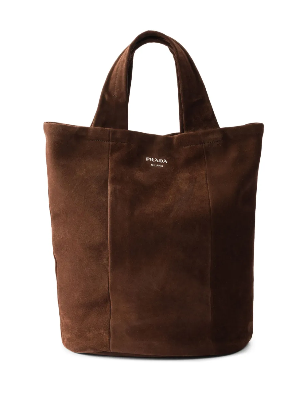 Prada logo-print tote bag | Brown | Image 1