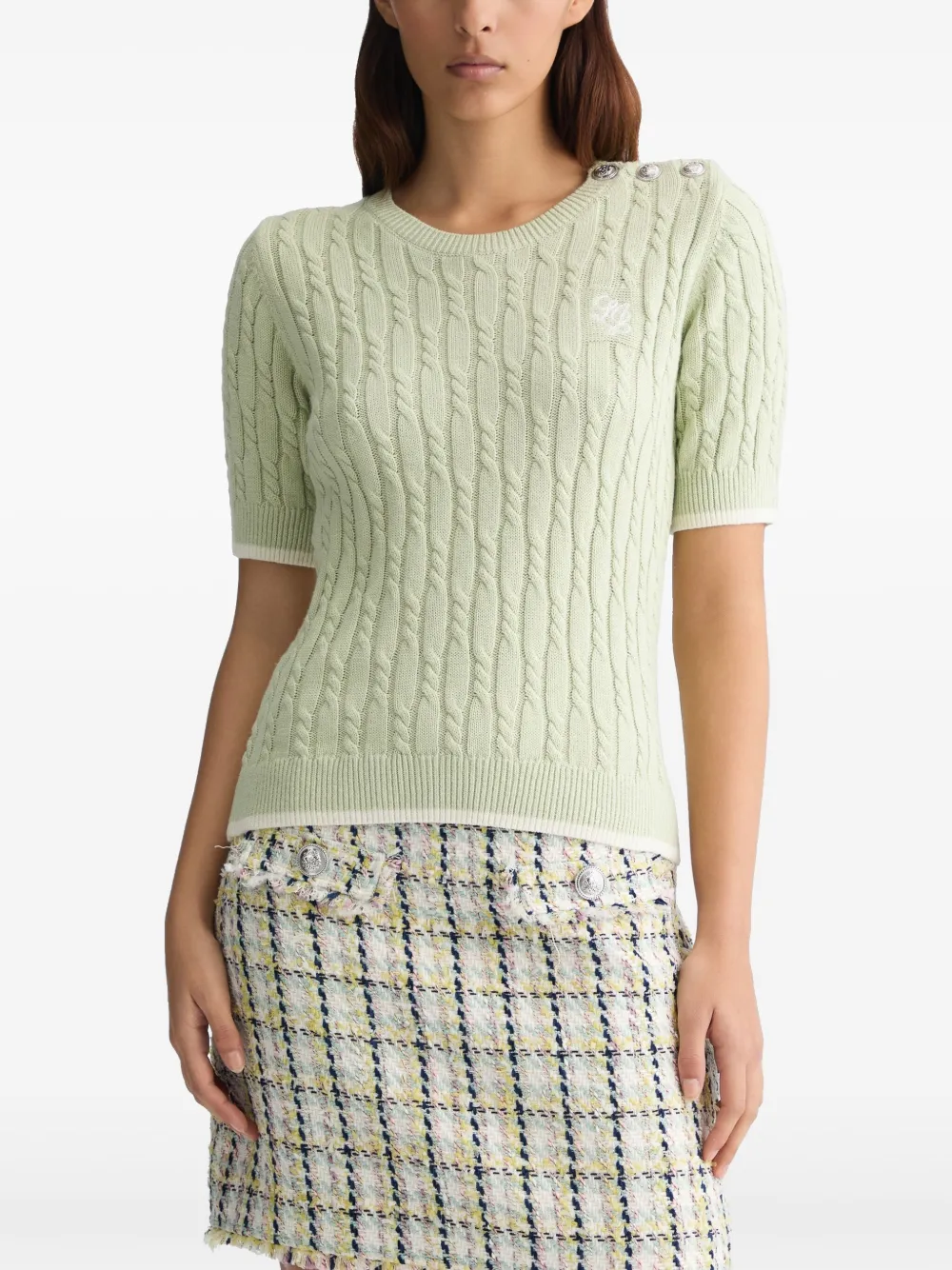 LIU JO Knit T-shirt - Groen