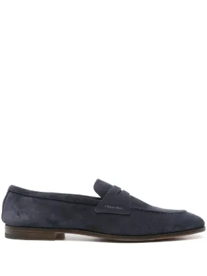 Tricker's Elton タッセル ローファー | ブルー | FARFETCH JP