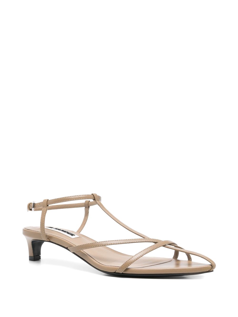 Jil Sander High sandalen - Bruin