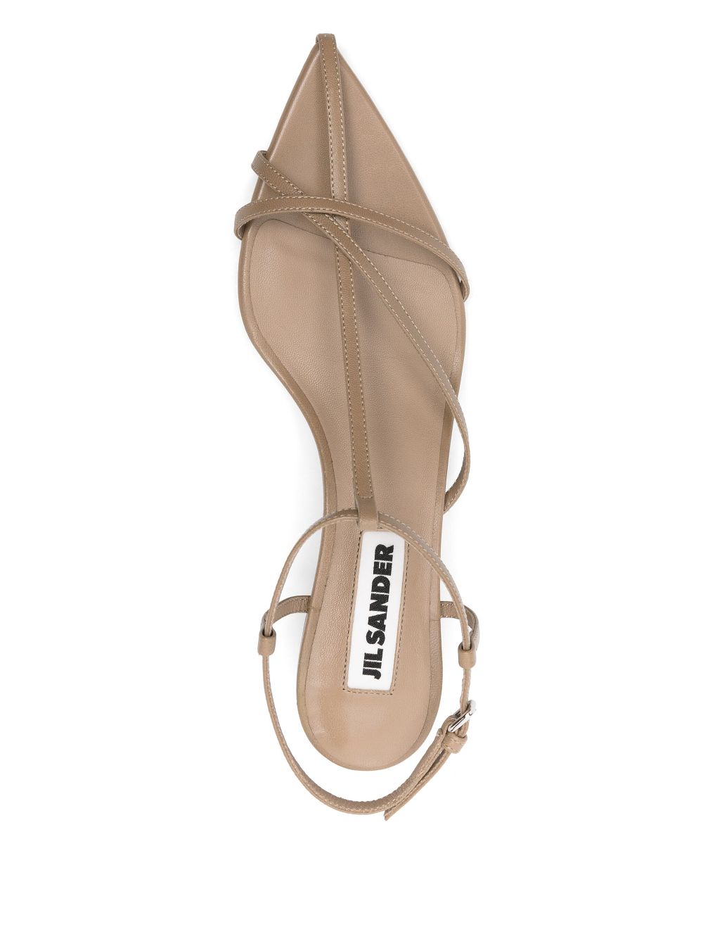 Jil Sander High sandalen Bruin