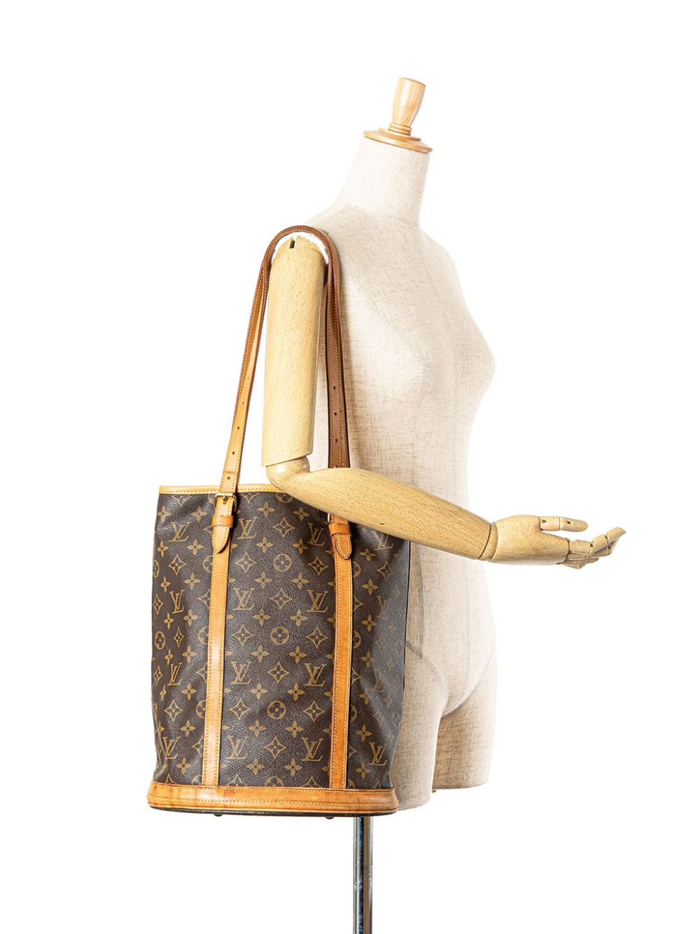 Louis Vuitton Pre-Owned 2013 bucket-tas met GM monogram - Bruin