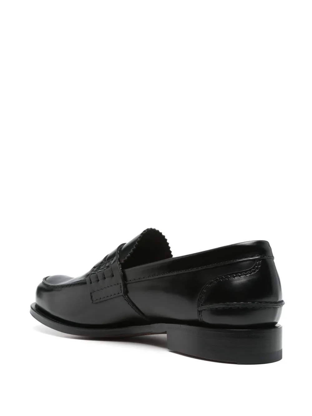 Church's leather loafers Black