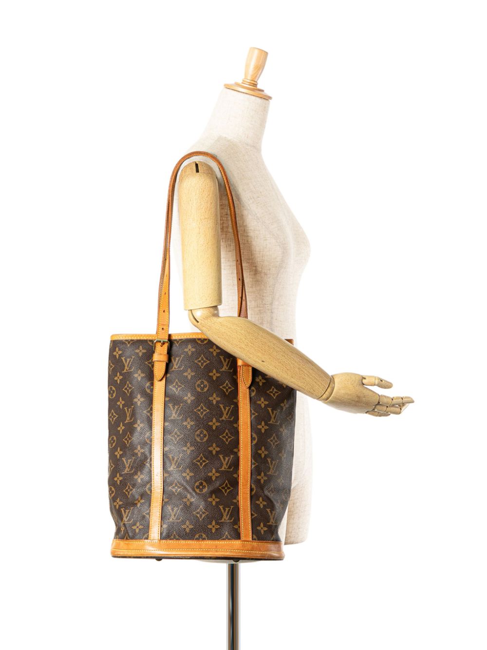 Louis Vuitton Pre-Owned 2010 bucket-tas met GM monogram - Bruin