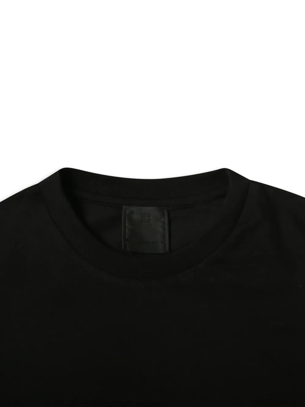 Givenchy Kids T-shirt met logoprint Zwart