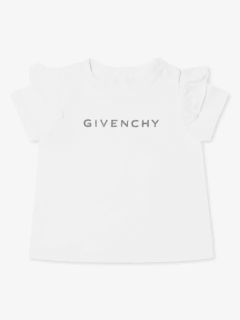 Givenchy Kids ruffle sleeve T-shirt