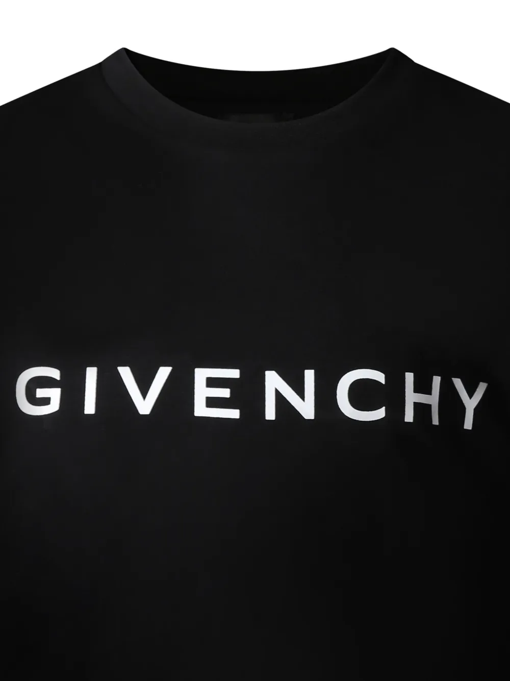 Givenchy Kids T-shirt met logoprint Zwart