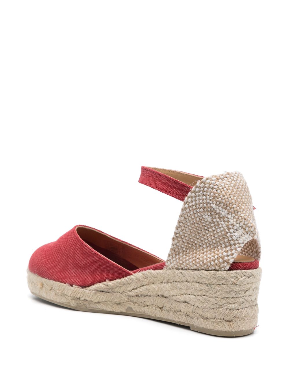 Castañer 50 mm Carol espadrilles Rood