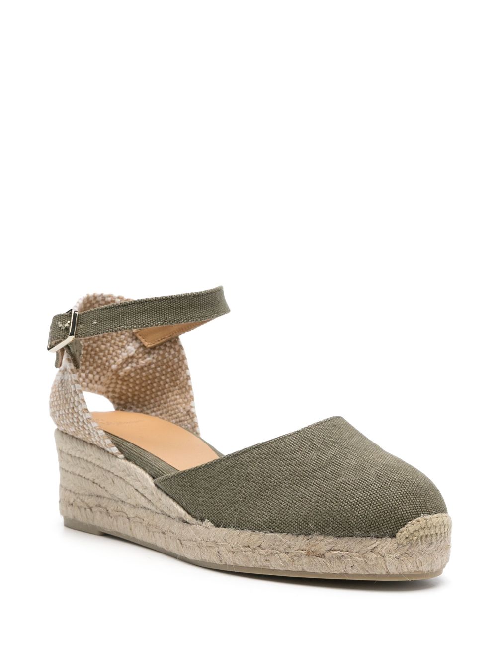 Castañer 50 mm Carol espadrilles - Groen