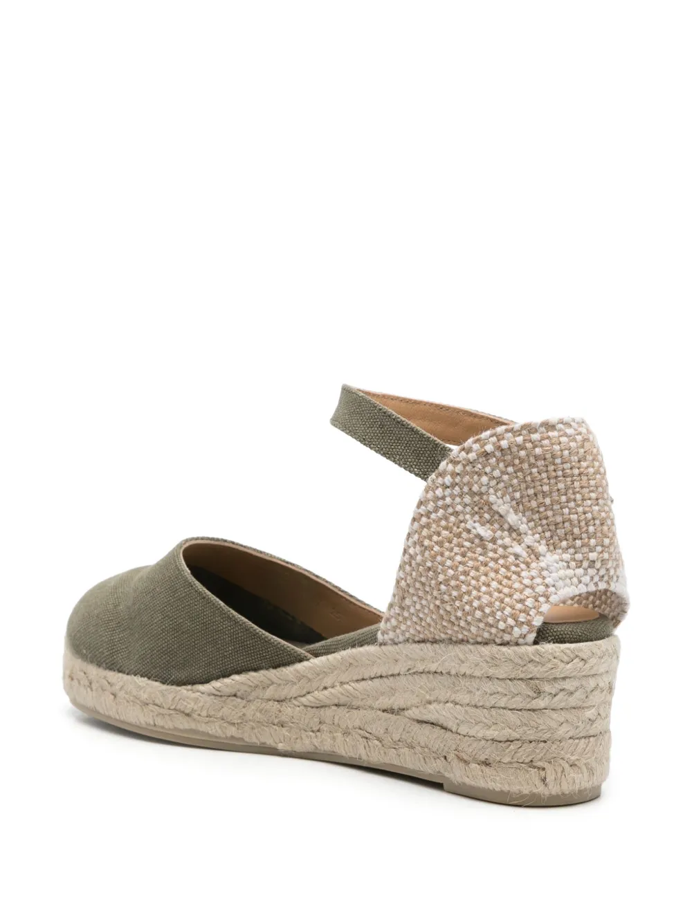 Castañer 50 mm Carol espadrilles Groen