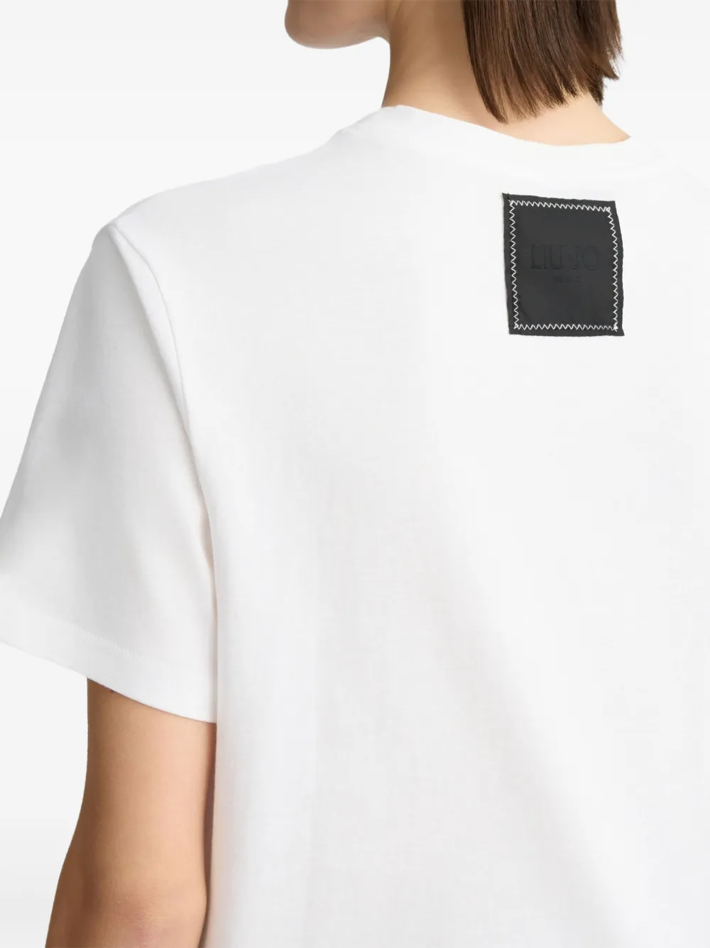 LIU JO Katoenen T-shirt Wit