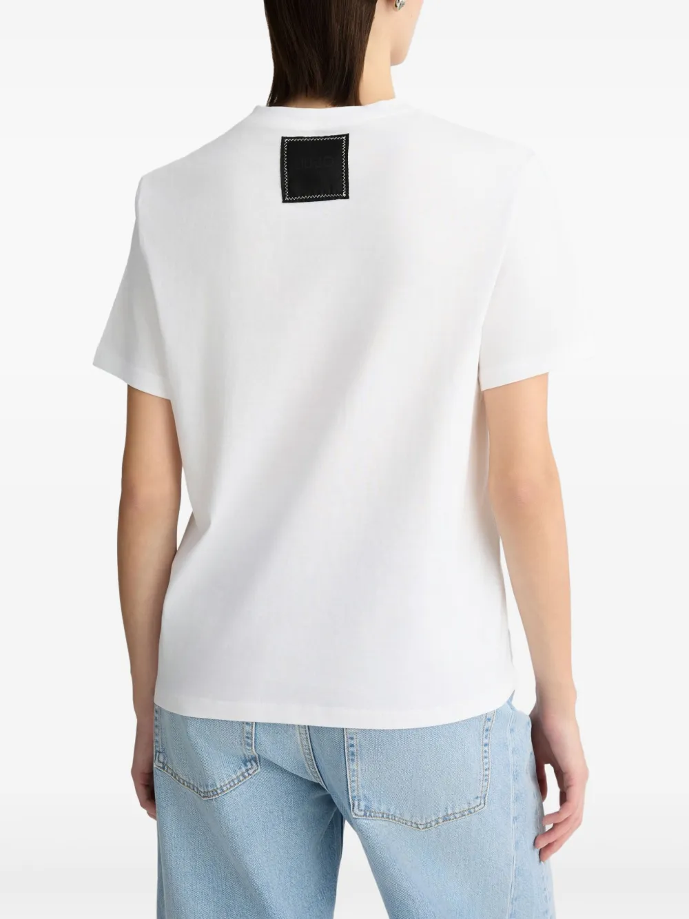 LIU JO Katoenen T-shirt Wit
