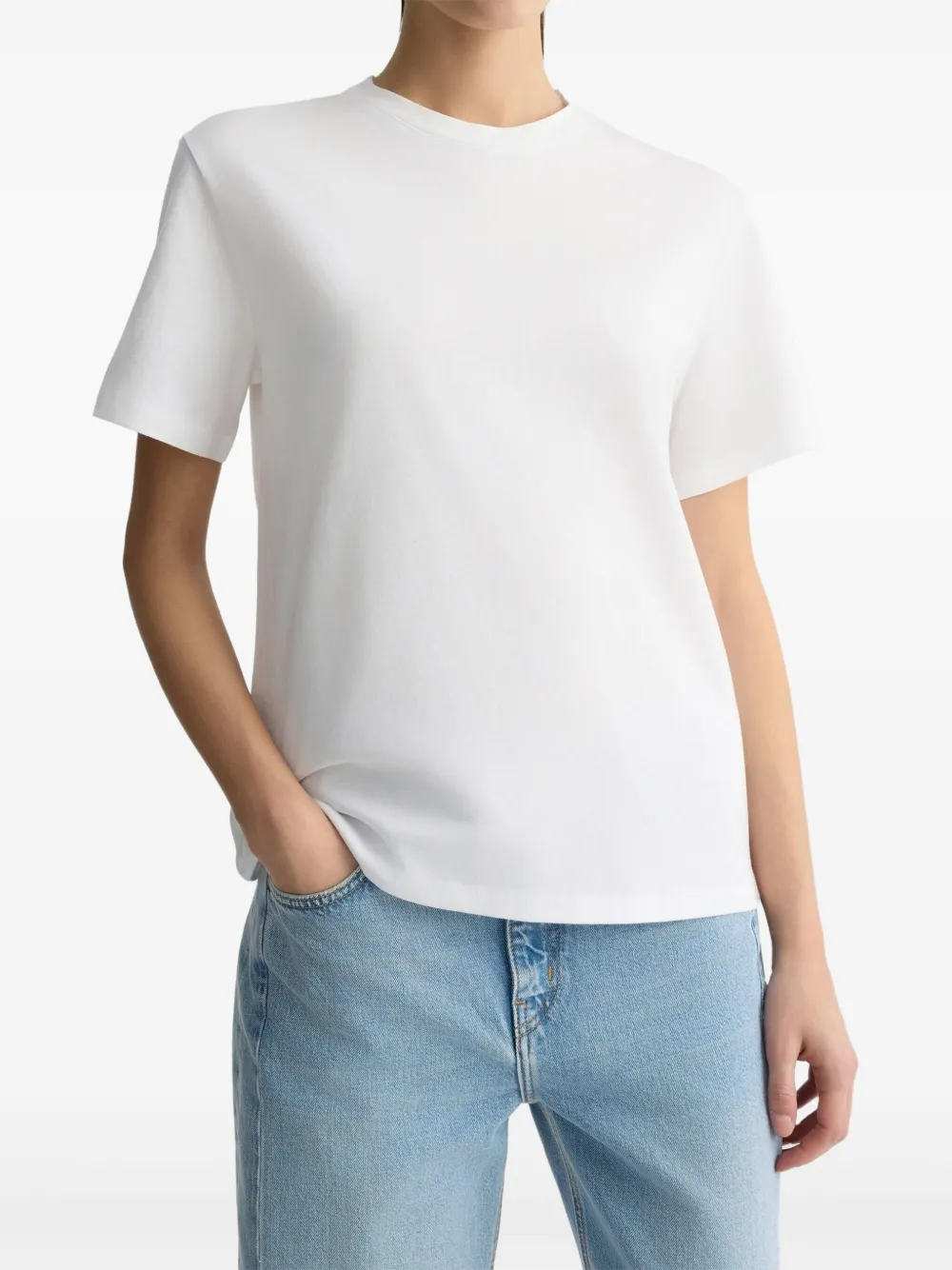 LIU JO Katoenen T-shirt Wit