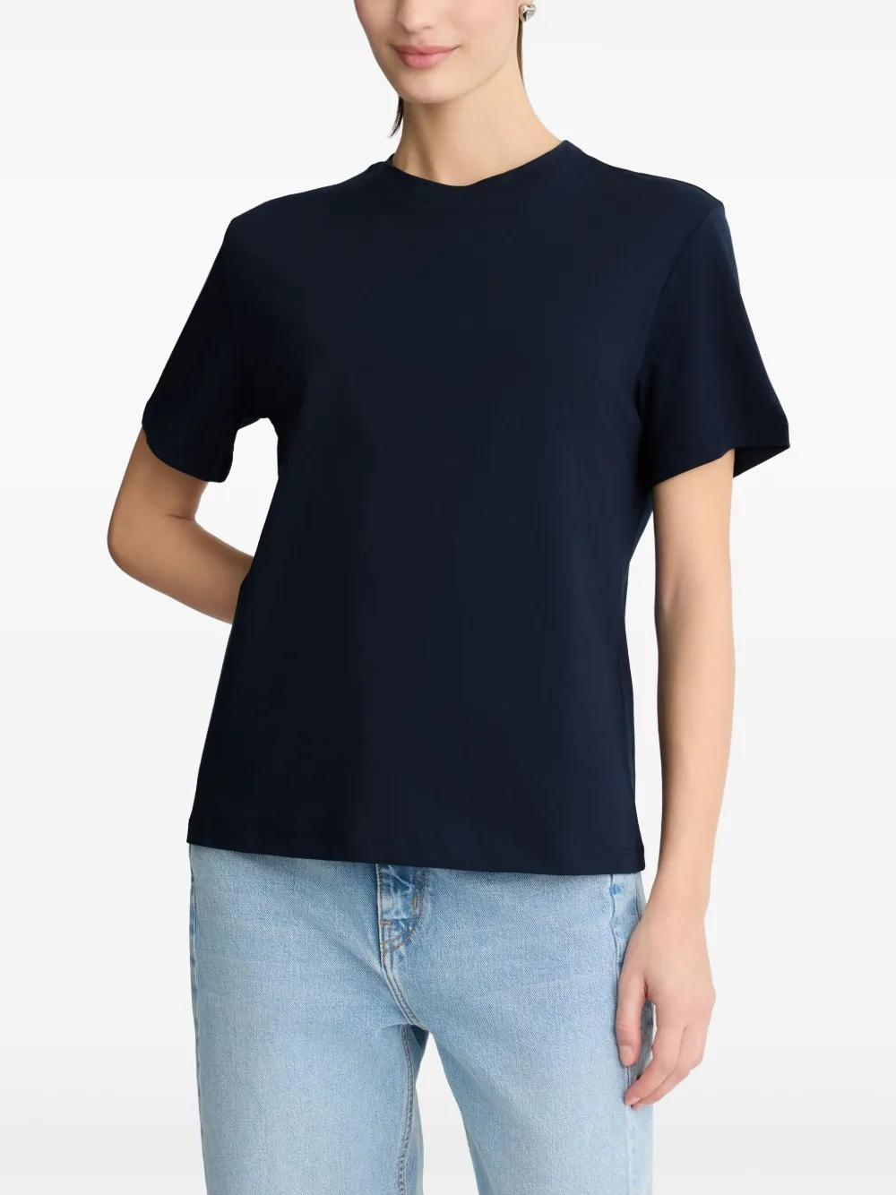 LIU JO Katoenen T-shirt Blauw
