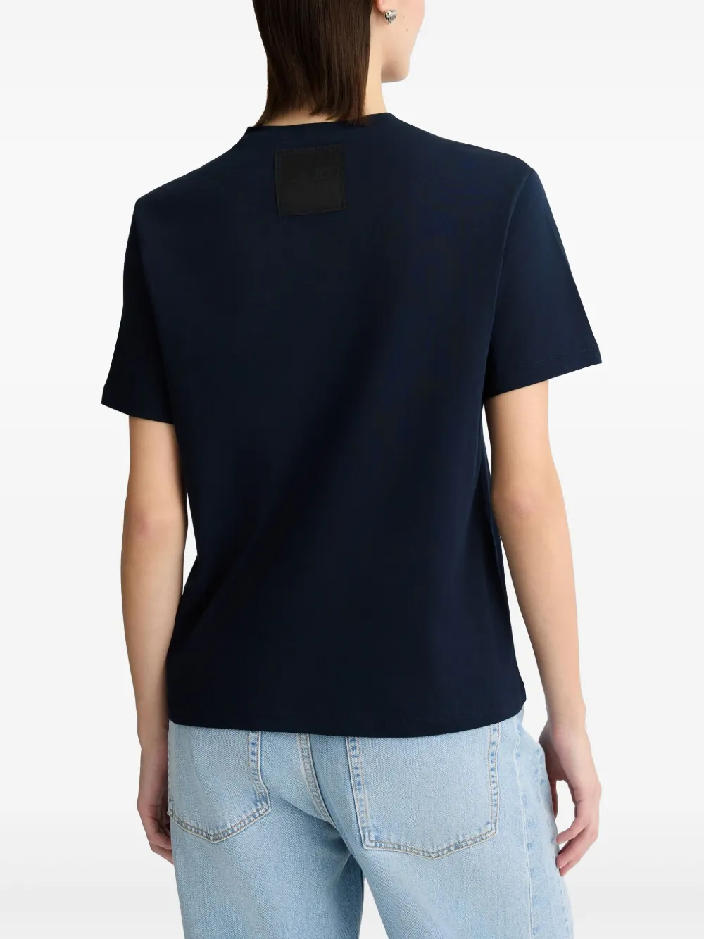 LIU JO Katoenen T-shirt Blauw