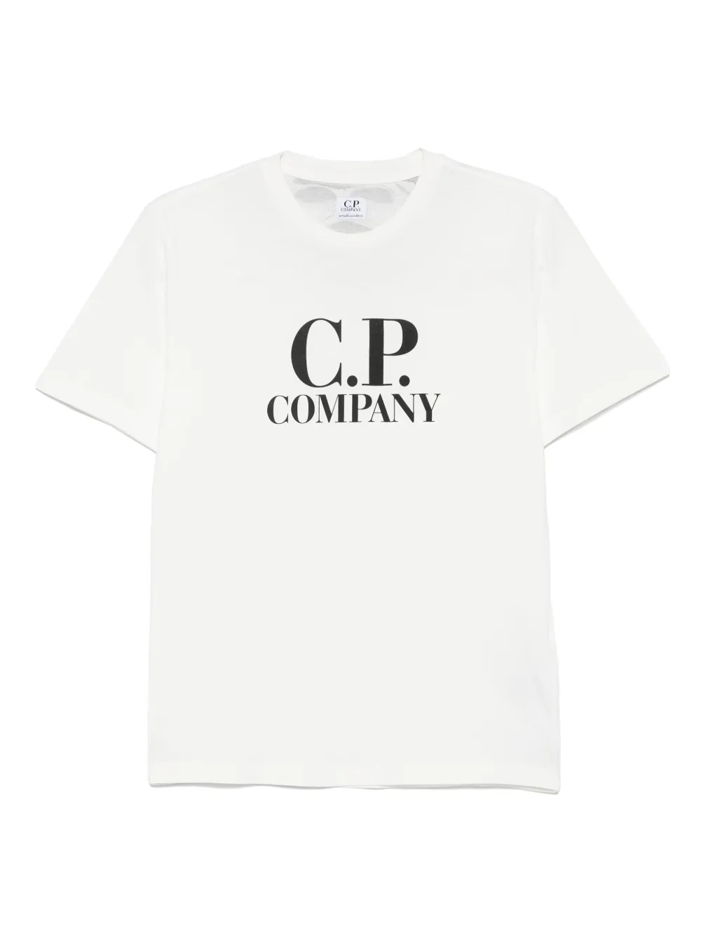 C.P. Company Kids T-shirt met logoprint Wit