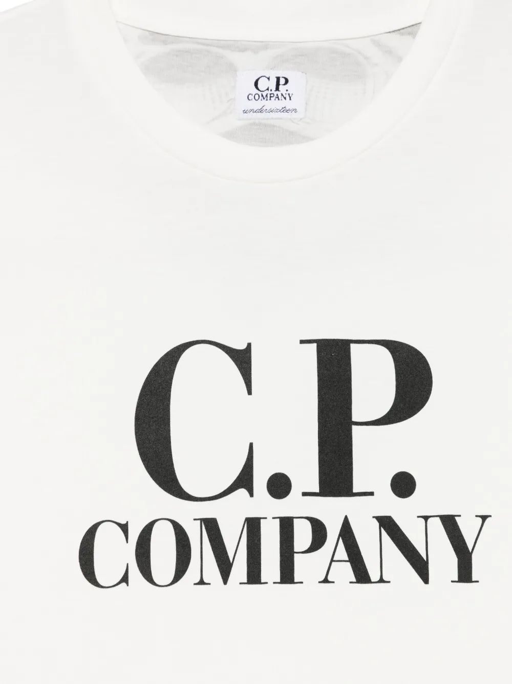 C.P. Company Kids T-shirt met logoprint Wit
