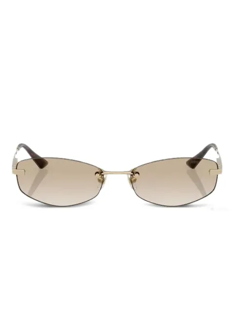 Jimmy Choo Eyewear rimless geometric sunglasses