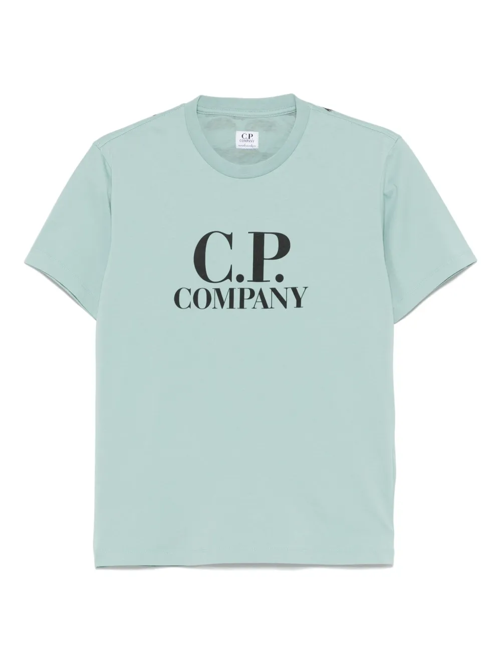 C.P. Company Kids T-shirt met logoprint Groen