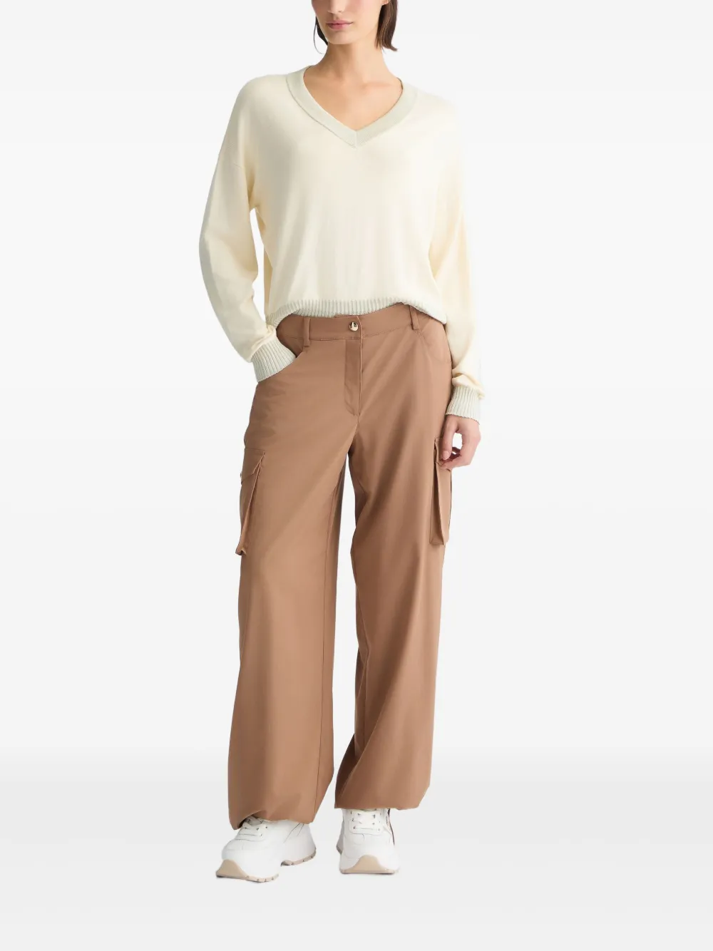 LIU JO cargo trousers - Bruin