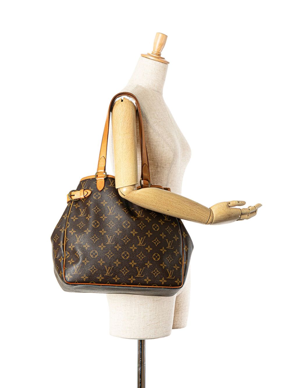 Louis Vuitton Pre-Owned 2008 Batignolles Vertical shopper met monogram - Bruin