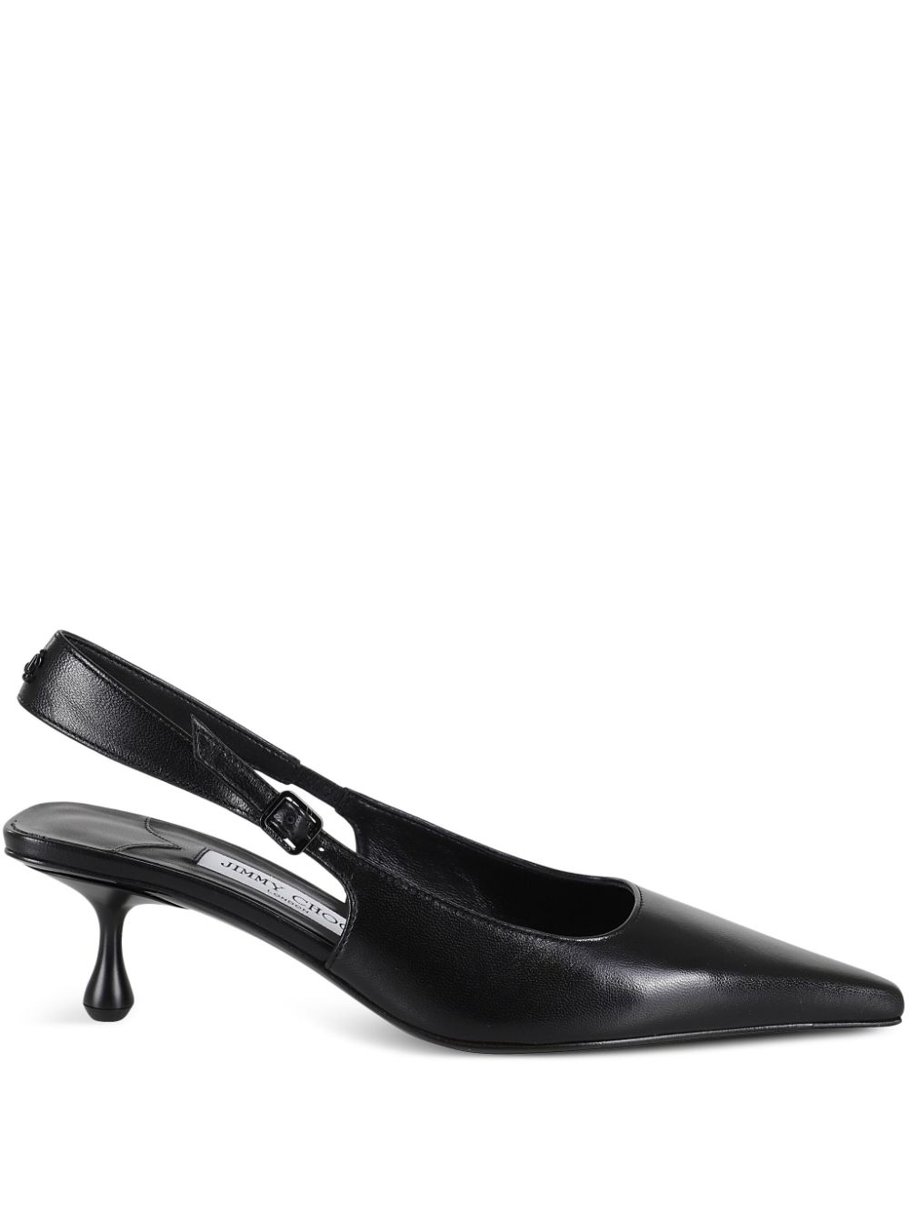 Jimmy Choo 50mm Amel slingback pumps – Black