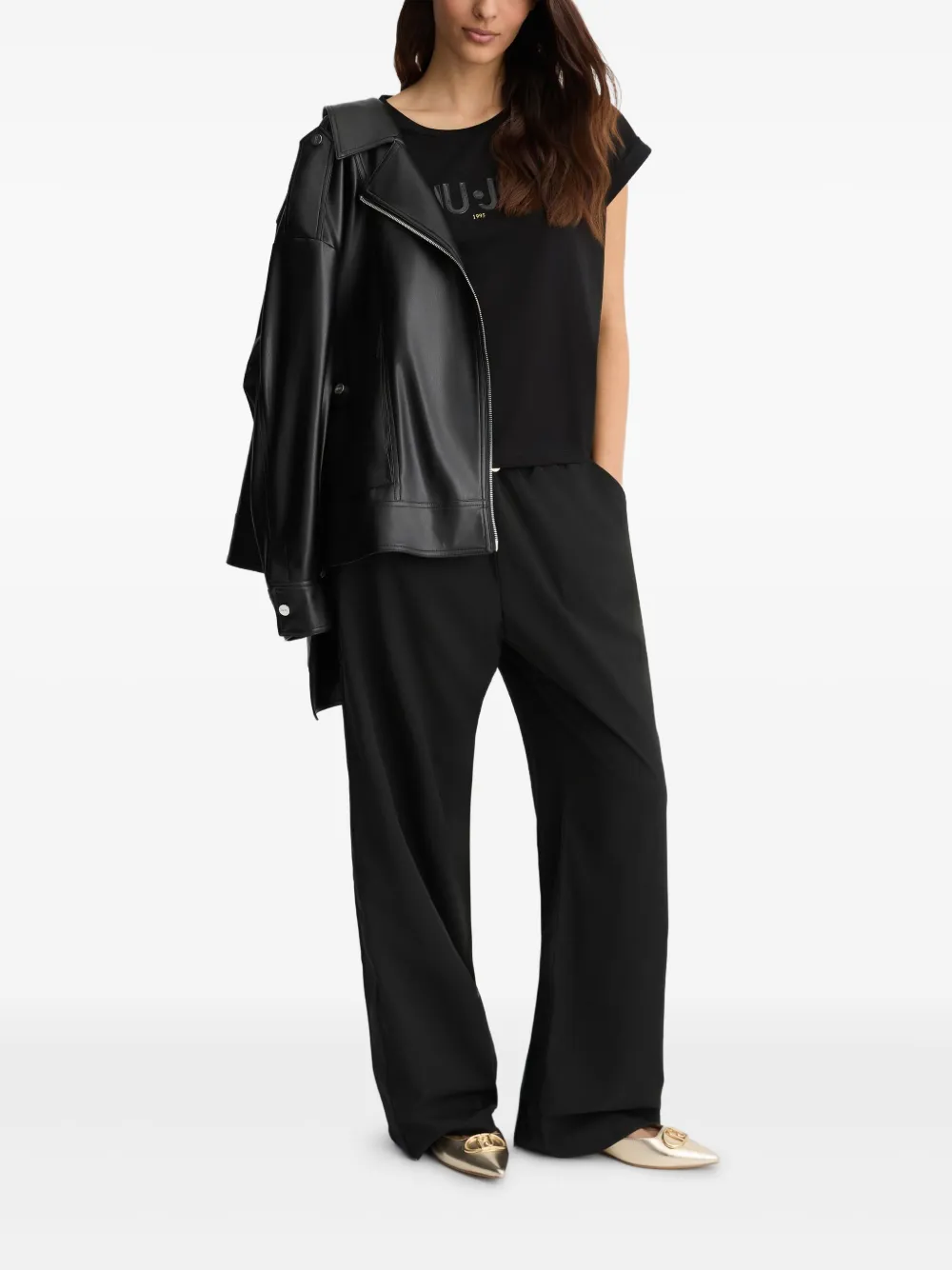 LIU JO drawstring trousers | Knitted Trousers | Image 2