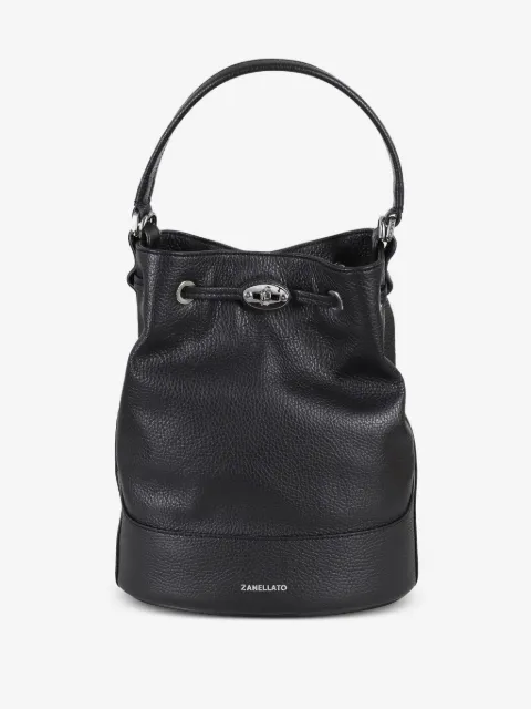 Zanellato bolsa bucket Monda pequeña de piel
