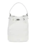 Zanellato twist-lock bucket bag - White