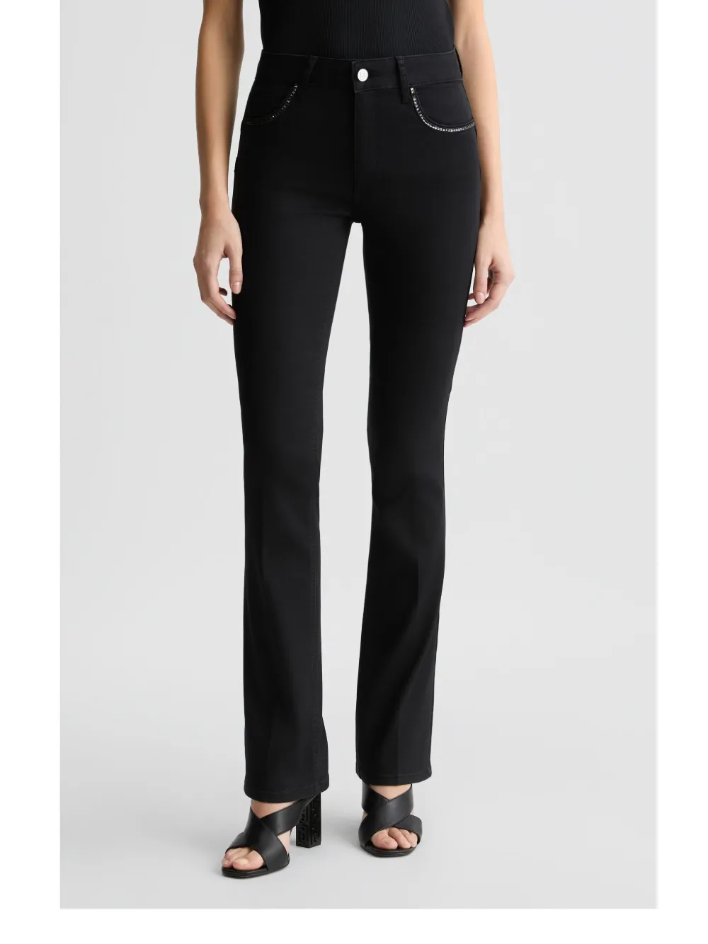 LIU JO Bootcut jeans Zwart