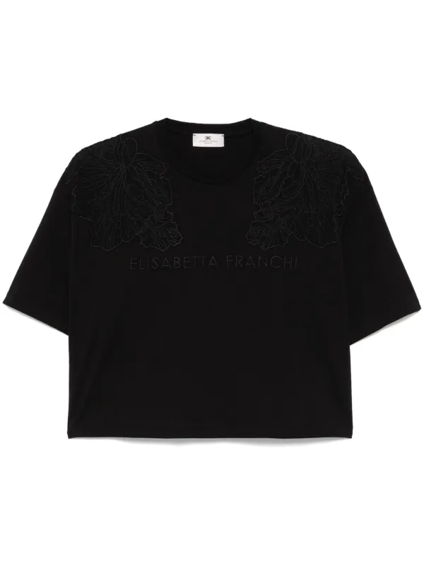 Elisabetta Franchi embroidered T-shirt