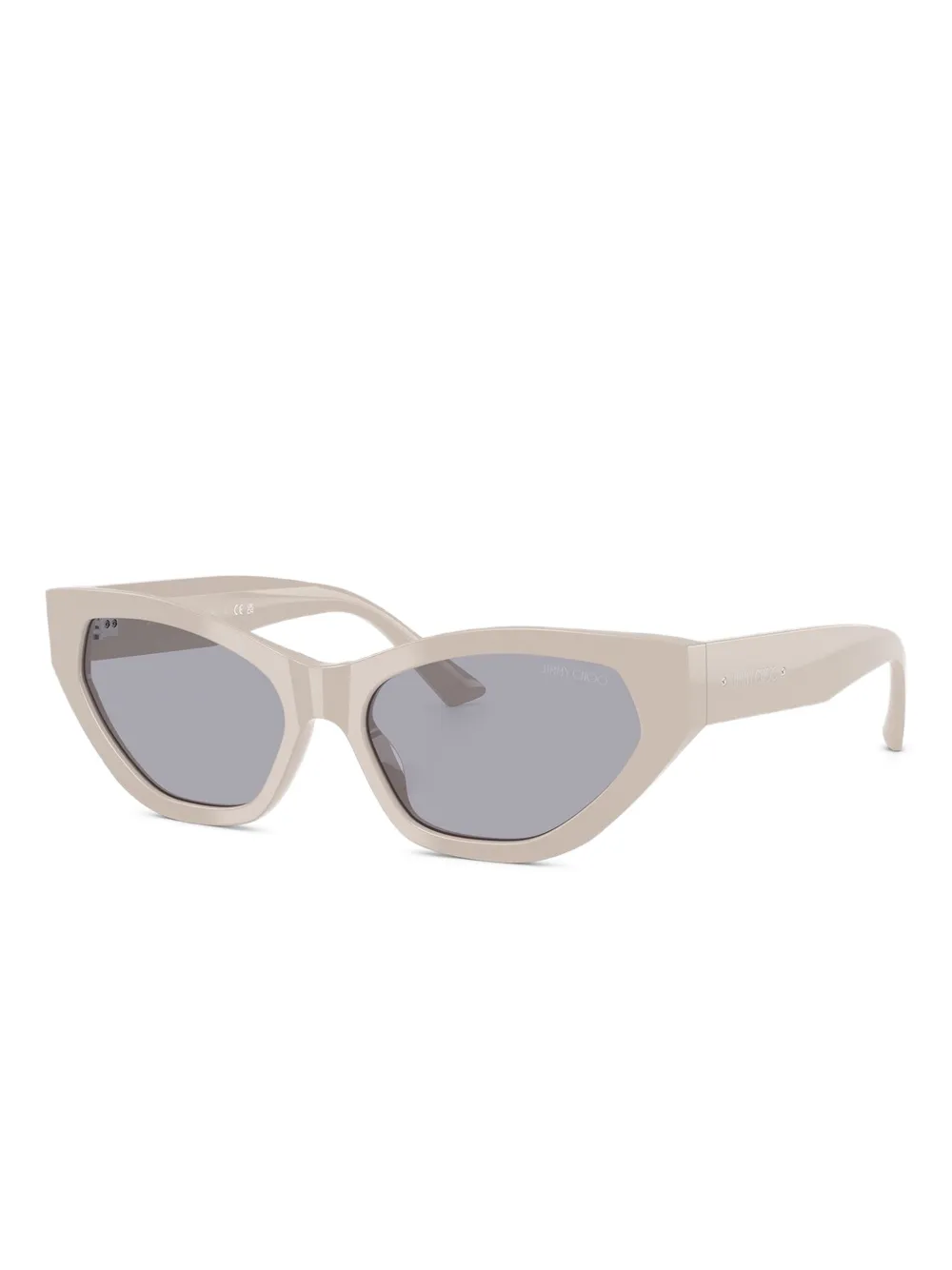 Jimmy Choo Eyewear Zonnebril met cat-eye montuur - Grijs