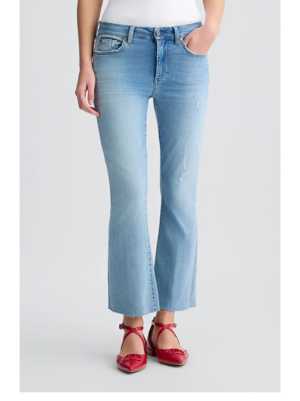 LIU JO Bootcut jeans Blauw