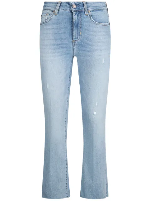 LIU JO high-rise bootcut jeans