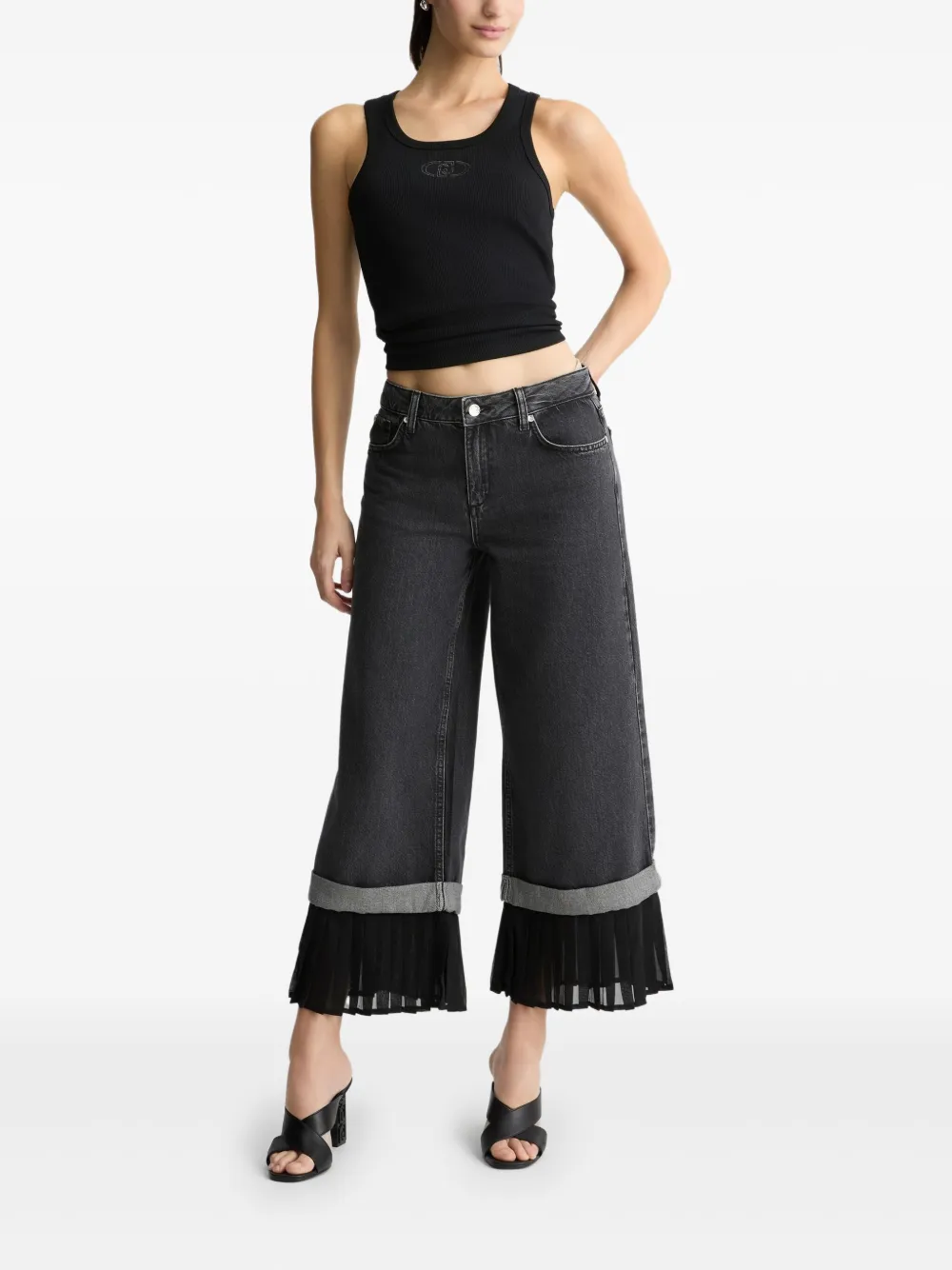 LIU JO Flared jeans - Zwart