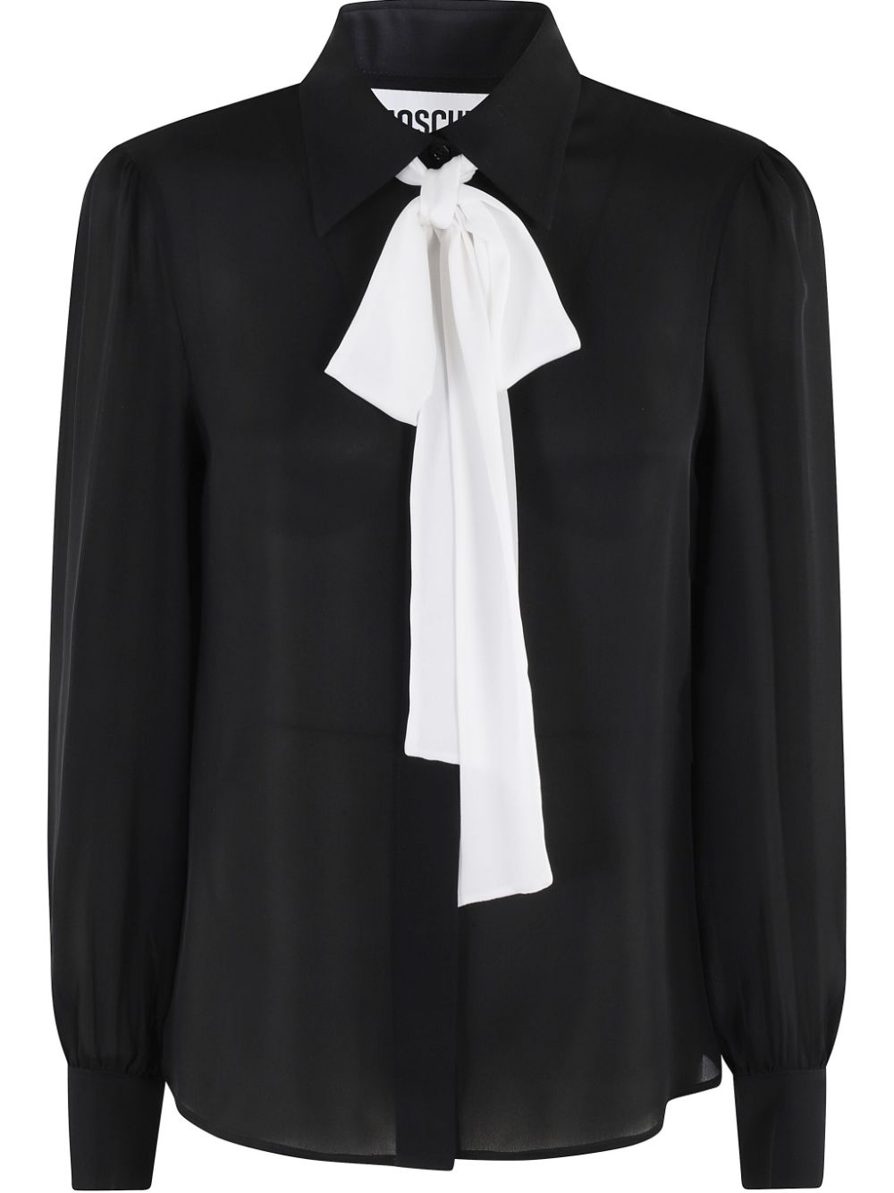 Moschino silk shirt – Black