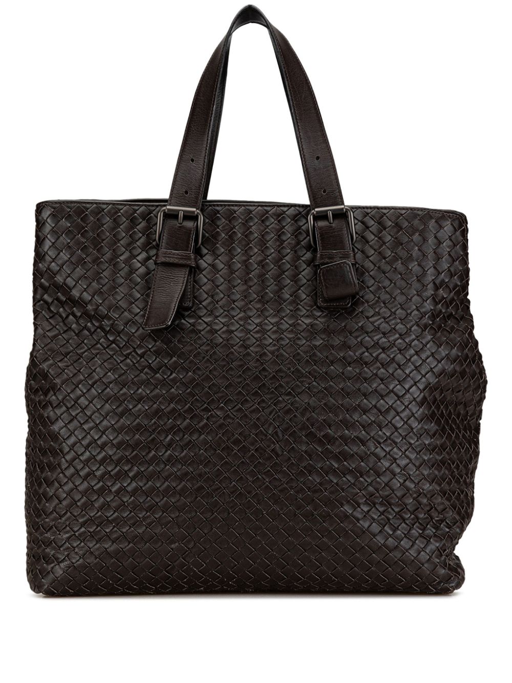 2010 Nappa Intrecciato Belted tote bag