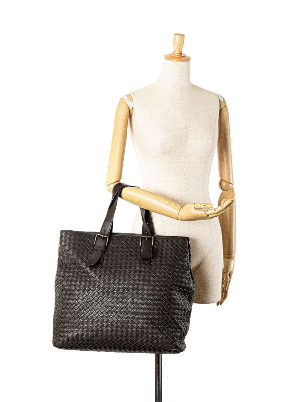 Bottega Veneta Pre-Owned 2010 Nappa Intrecciato Belted shopper - Bruin