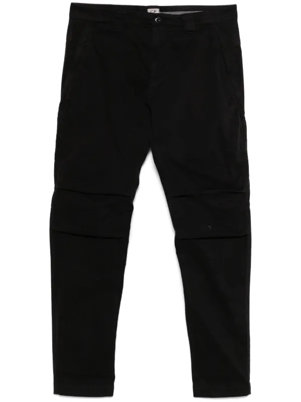 C.P. Company Tapered-leg Trousers in Black