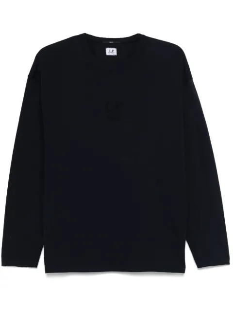 C.P. Company logo-embroidered T-shirt