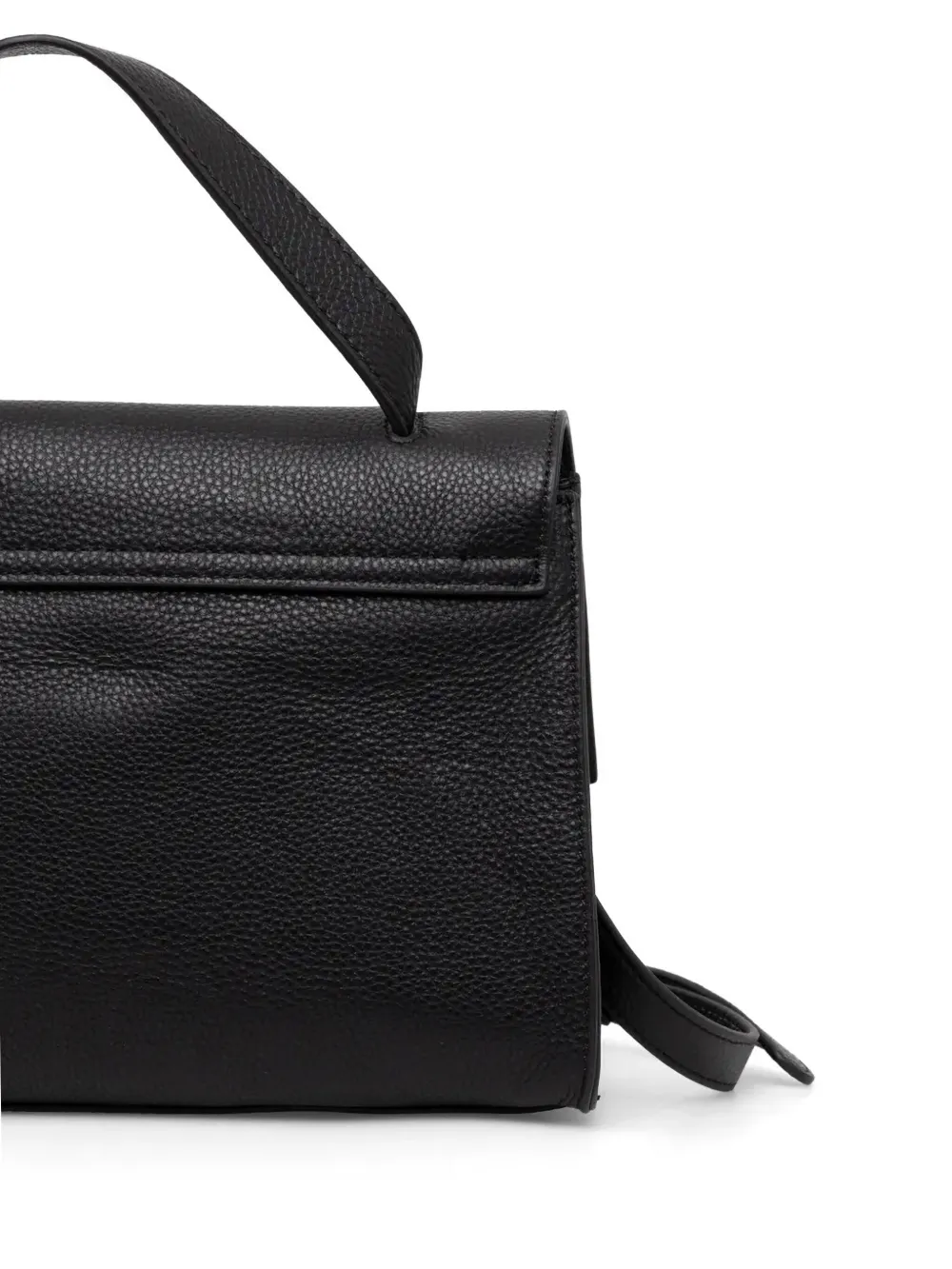 TWINSET Shopper met logo Zwart